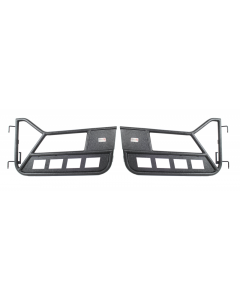 Fishbone Offroad 97-06 Jeep Wrangler TJ Front Tube Doors - Black Textured Powdercoat Steel buy in USA