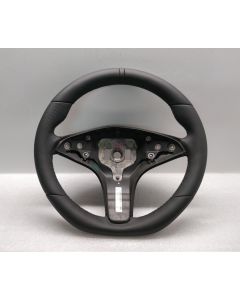 MERCEDES W204 C63 STEERING WHEEL FLAT NEW LEATHER TIPTRONIC GLK X204 W207 buy in USA