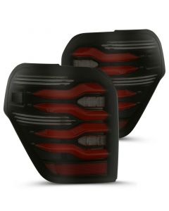 AlphaRex 10-21 Toyota 4Runner LUXX LED Taillights Blk/Red w/Activ Light/Seq Signal buy in USA