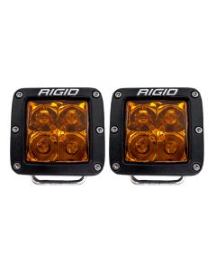 Rigid Industries D-Series Spot w/ Amber PRO Lens (Pair) buy in USA