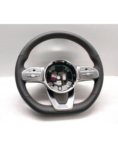 MERCEDES STEERING WHEEL AMG PACK CLS53 W213 W205 G63 W257 C117 RED STITCH buy in USA