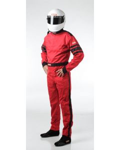 RaceQuip Red SFI-1 1-L Suit - Medium buy in USA