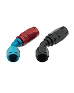 Fragola -6AN x 45 Degree Pro-Flow Hose End - Black buy in USA