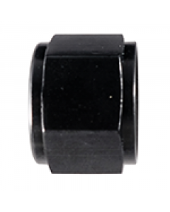 Fragola -4AN Aluminum Flare Cap - Black buy in USA