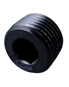 Fragola 1/8 NPT Pipe Plug- Internal Black buy in USA