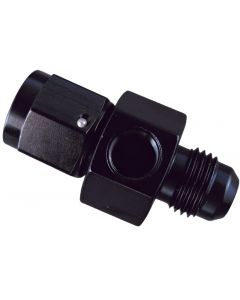 Fragola Inline Gauge Adapter -6AN Male x -6AN Fem - Black buy in USA