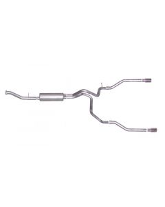 Gibson 02-05 Chevrolet Avalanche 1500 Base 5.3L 2.25in Cat-Back Dual Split Exhaust - Aluminized buy in USA