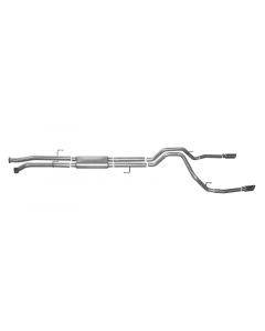 Gibson 10-19 Toyota Tundra SR5 4.6L 2.5in Cat-Back Dual Split Exhaust - Aluminized buy in USA