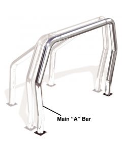 Go Rhino RHINO Bed Bar - Front Main A bar - Chrome buy in USA