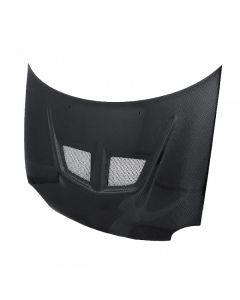 EVO-style carbon fiber hood for 1995-1999 Dodge Neon (straight weave) buy in USA