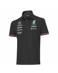 Mercedes-Benz Motorsport Kollektion Poloshirt Herren schwarz Gr. XS - XXL buy in USA