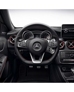 Mercedes-Benz Sport-Lederlenkrad mit LSP, schwarz, A-Klasse (W176) buy in USA