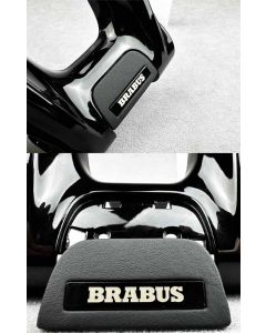 Brabus steering wheel badge black leather insert for Mercedes G Wagon buy in USA