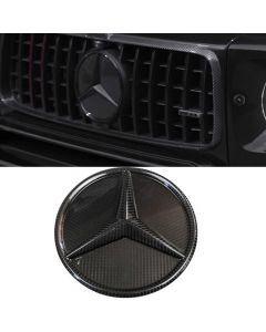 Mercedes-Benz W463A/W464 G-Class G-Wagon G63/G55 Front Grille Carbon Fiber Star Style Badge Logo Emblem buy in USA