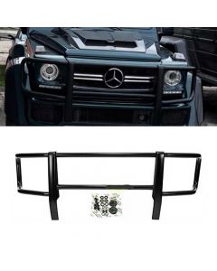 Front Bumper Guard – Stainless Steel Black Protection Guard for Mercedes-Benz G-Wagon W463 buy in USA