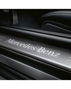 Mercedes-Benz Wechselcover für beleuchtete Einstiegsleiste vorne 1 Stück, silber, EQC/GLC buy in USA