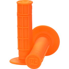 ProTaper 1/2 Waffle Grips - Neon Orange