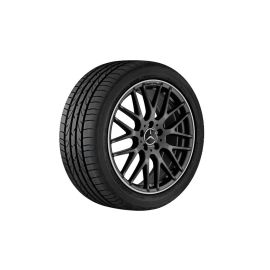 Original Mercedes-Benz AMG Alufelge Schmiederad 12 J x 20 ET 46 schwarz matt AMG GT 190 Hinterachse A19040115007X71