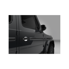 Door handle shells, silver shadow, A4657201300