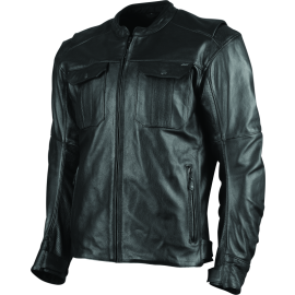 Speed and Strength Band of Brothers Leather Jacket Black - Large