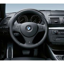 Genuine M Steering Wheel Cover Trim Black 32 30 7 845 527