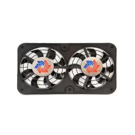 Flex-A-Lite Dual 12 Shrouded Puller Fans 105422 (420)