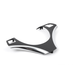Genuine Steering Wheel Cover Trim Black+Chrome 32 30 6 795 587