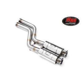 RM Motors Downpipe for BMW E46 M3, M3 CSL S54 (111509)