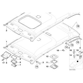 Echte BMW Montageclip x4 51 43 7 194 187 kaufen