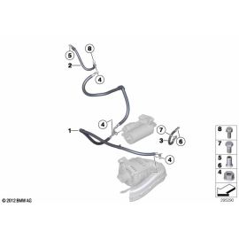 Genuine Cable Alternator Generator Starter Base Assembly B+ 12 42 8 577 241