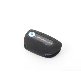 Genuine M Performance Key Fob With Black Alcantara Case 82 29 2 355 519
