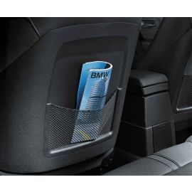 Genuine Front Seat Panel+Pocket Imitation Leather Black 52 20 3 410 303