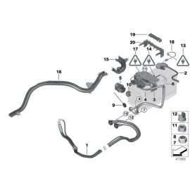 Echter BMW Akkuanschluss Adapter IBS 12 51 7 615 476