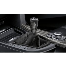 Гenuine M Performance рычаг переключения с кнопкой, алькантара, BMW 3 Series F30, артикул 25 11 2 222 535