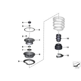 Genuine Dust Protection Collar 31 33 1 110 196