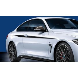 Genuine M Performance Accentuation Side Stripes Black Silver 51 14 2 406 751