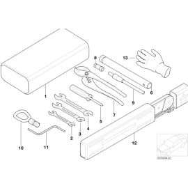 Ключевой пин для домкрата BMW 71 11 1 093 774 | Оригинал от BMW | 3 серия E21 1976