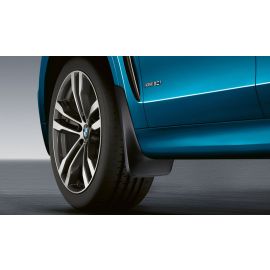 Echte BMW Mud Flaps Set - Vorderachse Schwarz 82 16 2 353 919