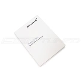 McLaren OEM Service and Warranty Guide (14QA316CP)