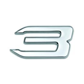 Genuine 3 Self-Adhesive Sticker Boot/Trunk Badge Emblem 51 14 8 399 310