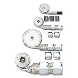 Hose Sleeving Kit Silver