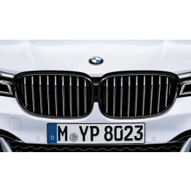 BMW M Performance Kühlergrill schwarz links (51 71 2 412 395)