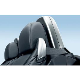 Genuine Seat Belt Headrest Guide Loop Cover Chrome Left 72 11 7 078 057