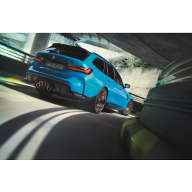 Genuine M Performance Tailpipe Trim Titanium Fits G80 G80 LCI 18305A2C137