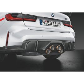 Genuine M Performance Tailpipe Trim Titanium Fits G87 G80 18305A86350