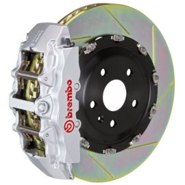 Brembo 00-02 CL500/03-05 S600/03-06 CL600 Fr GT BBK 8Pis Cast 380x34 2pc Rtr Slot Type1-Silver