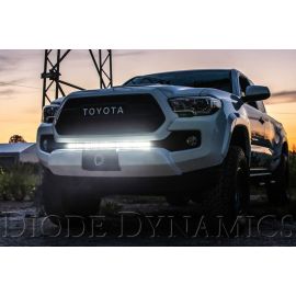 Diode Dynamics 16-21 Toyota Tacoma SS30 Stealth Lightbar Kit - Amber Driving