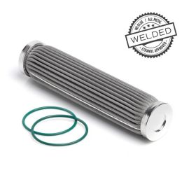 Nuke Performance 10 Micron PF200 Filter Element - Welded Stainless Steel (200-10-104)