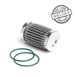Nuke Performance 10 Micron Filter Element - Welded Stainless Steel (200-10-105)