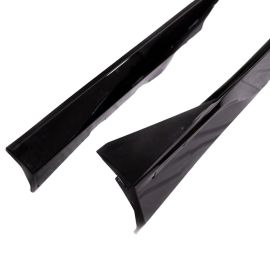 2010-2015 Chevy Camaro Evo Style Gloss Black Side Skirt Rockers